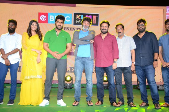 Kalyani Priyadarshan at Ranarangam trailer launch
