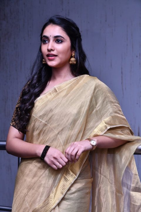 Priyanka Arul Mohan saree stills