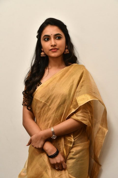 Priyanka Arul Mohan saree stills