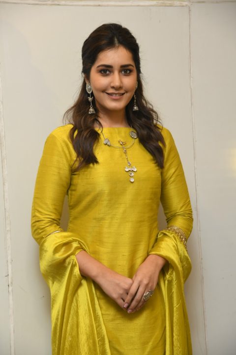 Raashi Khanna at Kousalya Krishnamurthy Pre Release