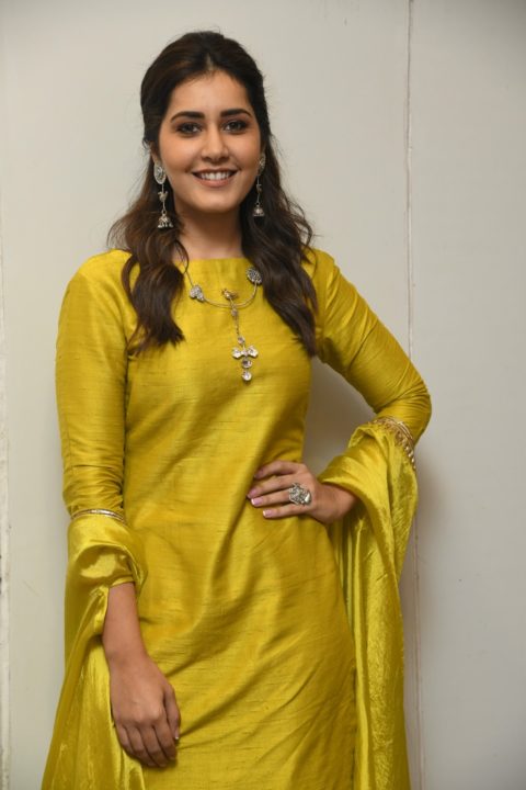 Raashi Khanna at Kousalya Krishnamurthy Pre Release