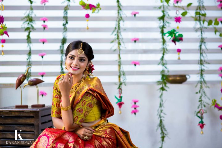 Rahasya Gorak in South Indian Wedding Saree
