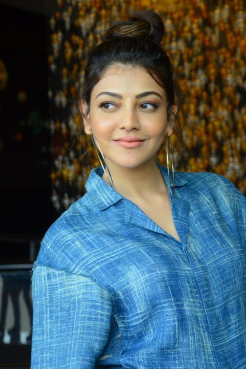 Kajal Aggarwal at Ranarangam Promotions