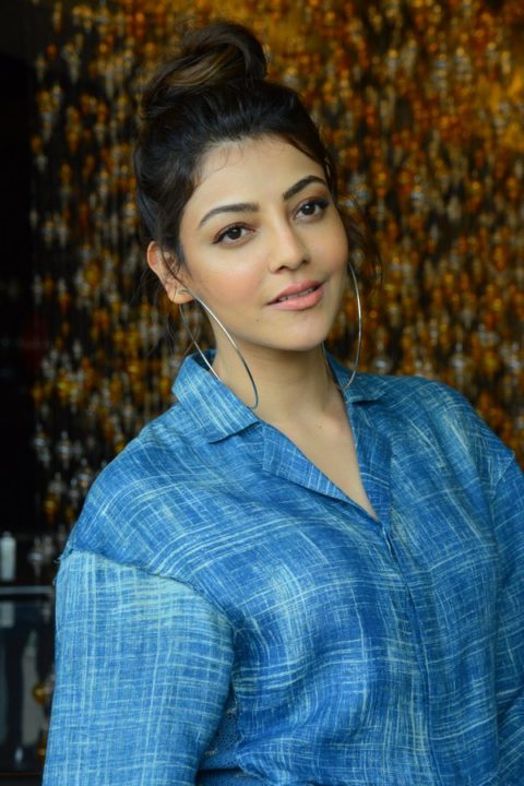 Kajal Aggarwal at Ranarangam Promotions