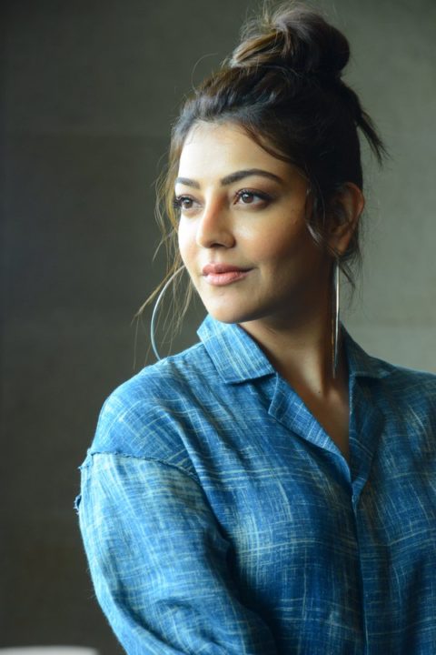 Kajal Aggarwal at Ranarangam Promotions