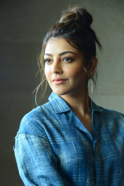 Kajal Aggarwal at Ranarangam Promotions