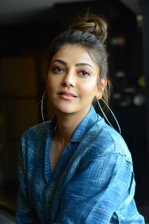 Kajal Aggarwal at Ranarangam Promotions