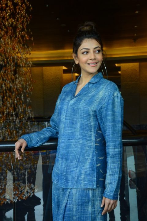 Kajal Aggarwal at Ranarangam Promotions