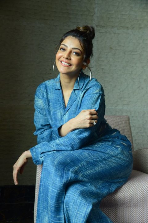 Kajal Aggarwal at Ranarangam Promotions