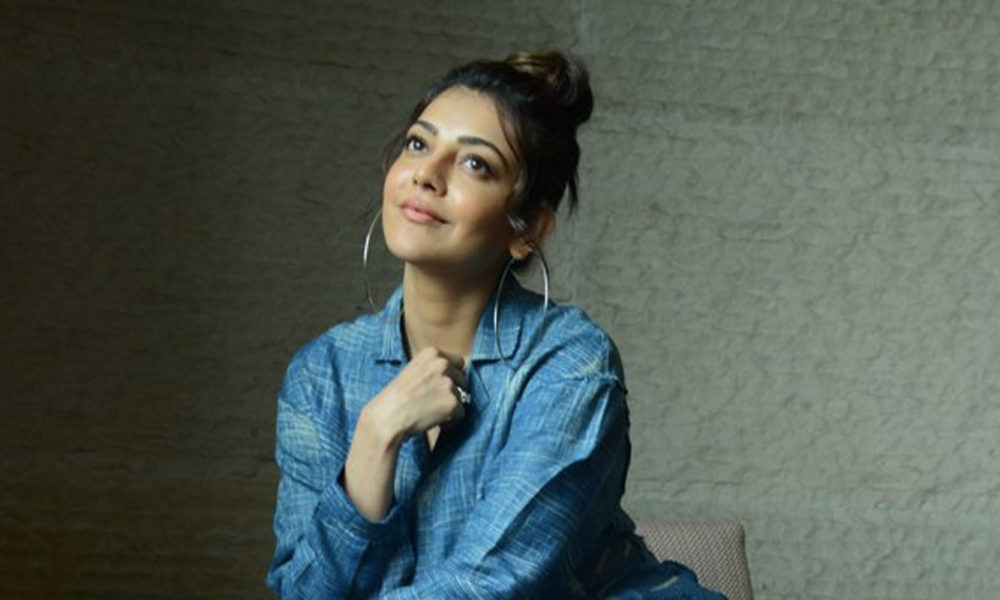 Kajal Aggarwal at Ranarangam Promotions