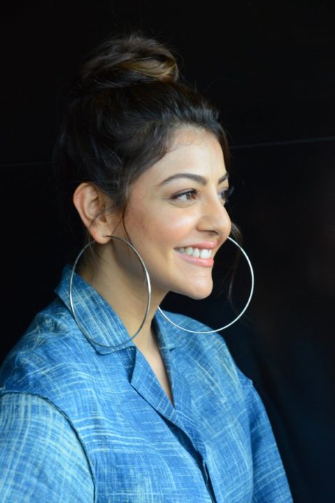 Kajal Aggarwal at Ranarangam Promotions