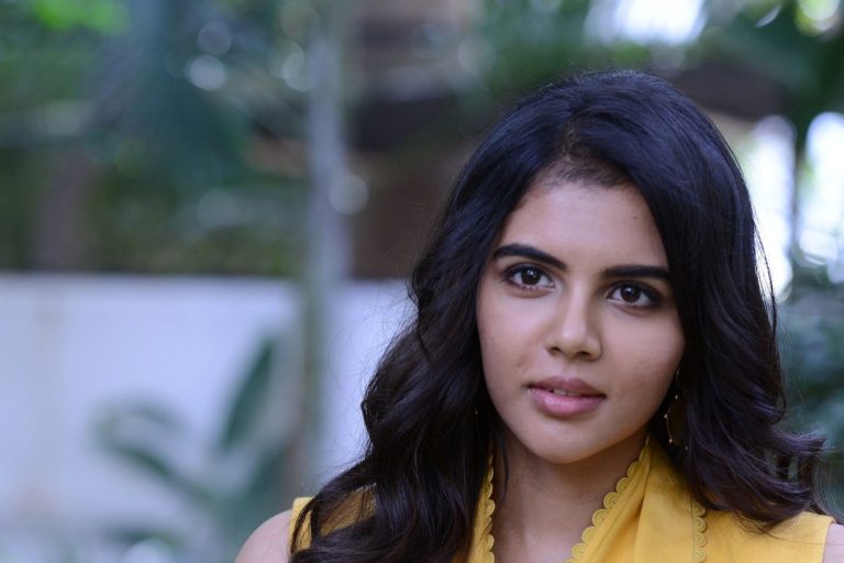 Kalyani Priyadarshan stills at Ranarangam Interview