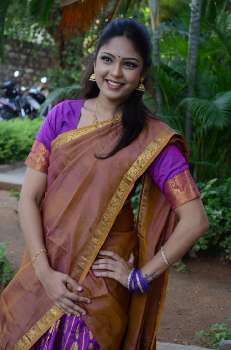 Lavanya Chowdary half saree photos