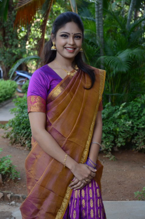 Lavanya Chowdary half saree photos