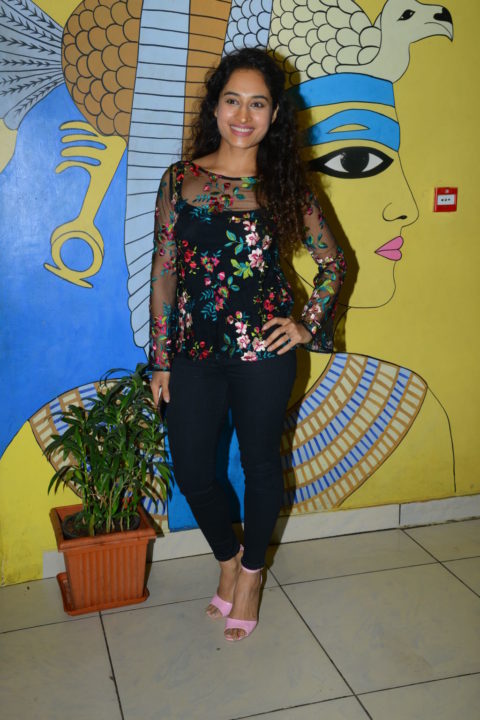 Pooja Ramachandran photos at Evaru Movie Premiere Show