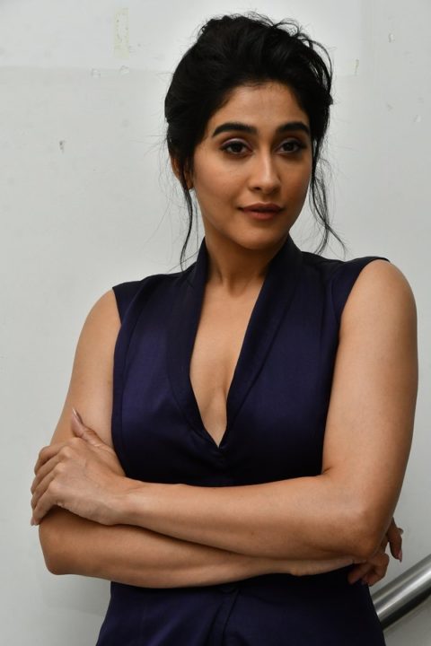 Regina Cassandra at Evaru Movie Pre Release Event