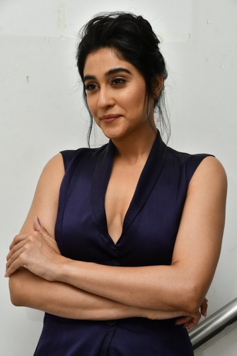 Regina Cassandra at Evaru Movie Pre Release Event