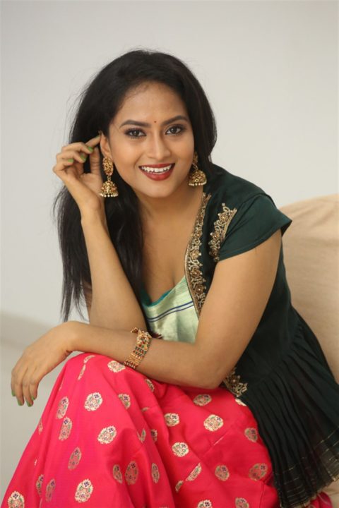 Actress Sravani Kondapalli Photos @ Kobbari Matta Movie Pre-Release