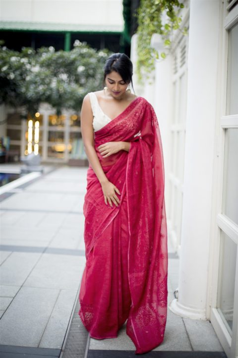 Amala Paul in saree photos