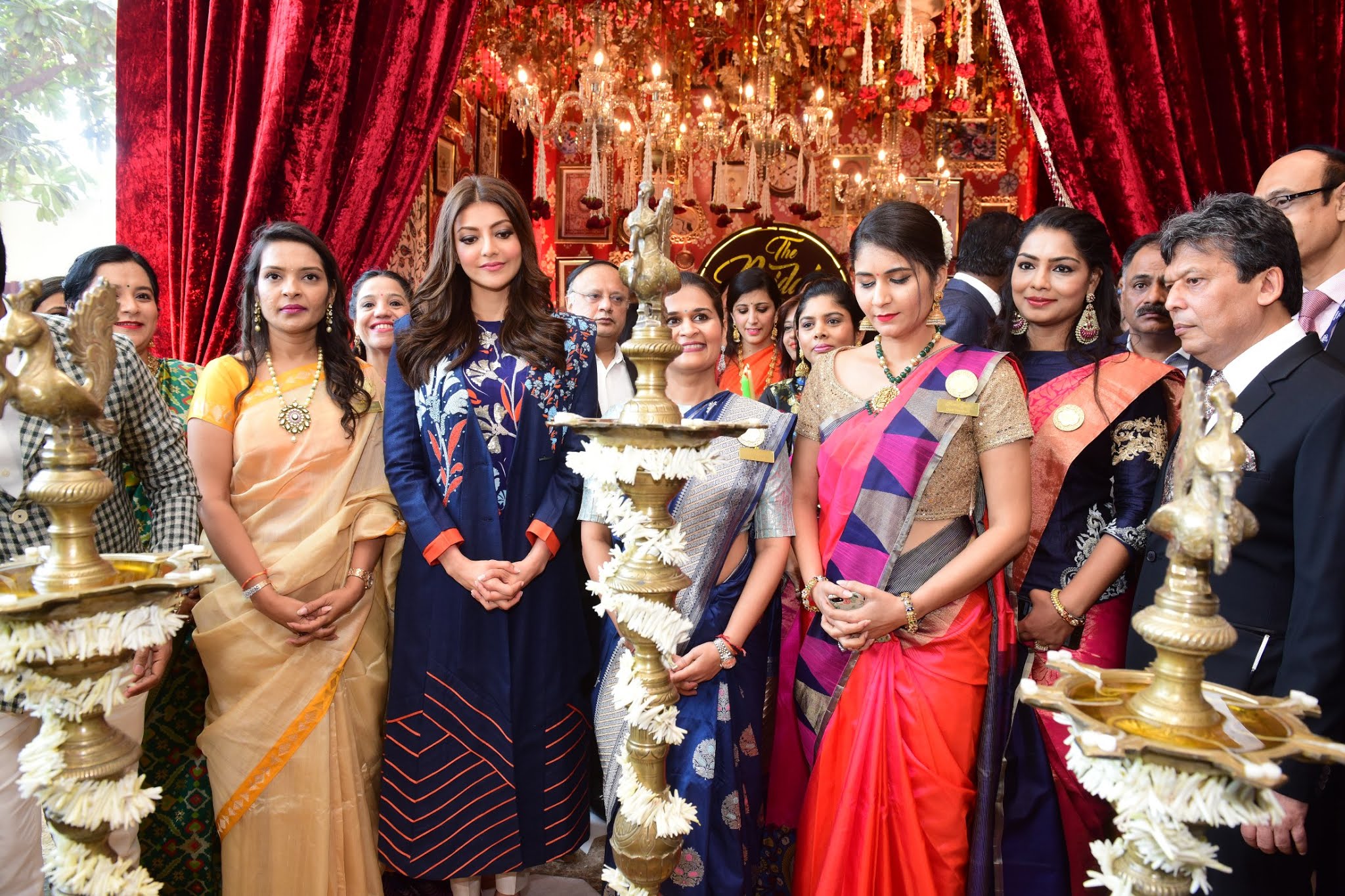 Kajal Aggarwal Inaugurates Wedding Exhibition