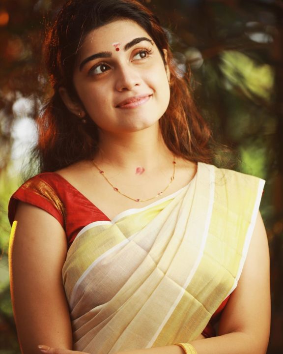 Manasa Radhakrishnan in Kerala Saree