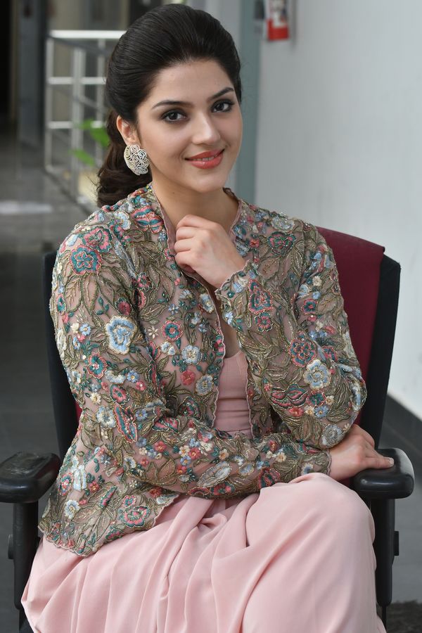 Mehreen Pirzada stills at Chanakya movie press meet