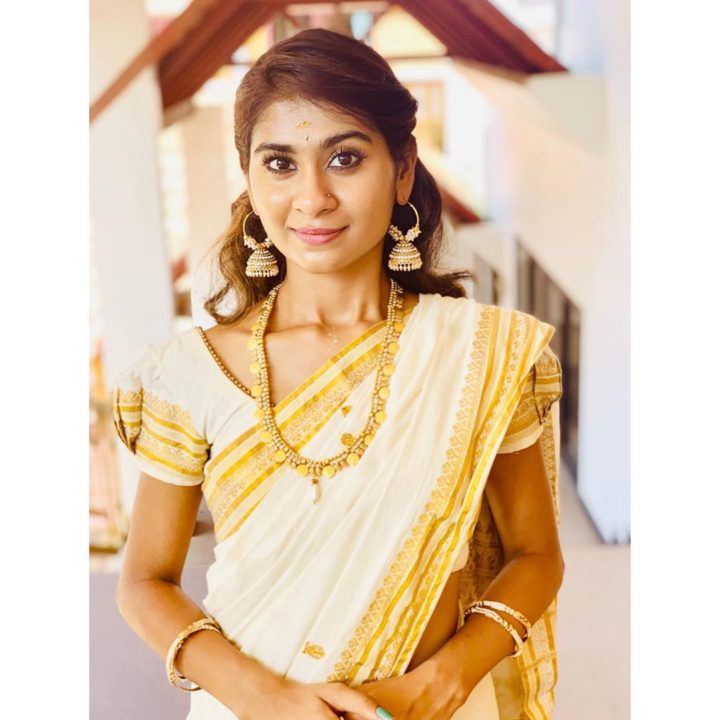 Nithya Shree in Kerala Saree