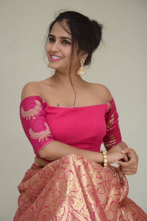 Deekshitha Parvathi photos at Nee kosam Movie Pre-Release