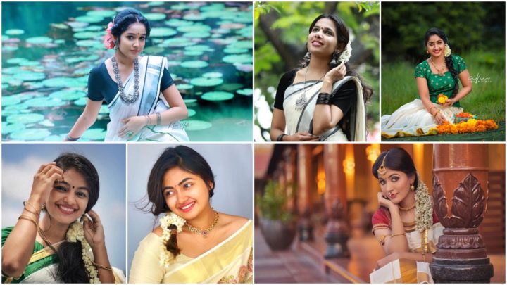 South Indian Actress in Kerala Saree