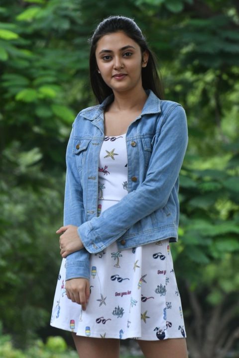 Megha Chowdhury at Marshal Movie Success Meet