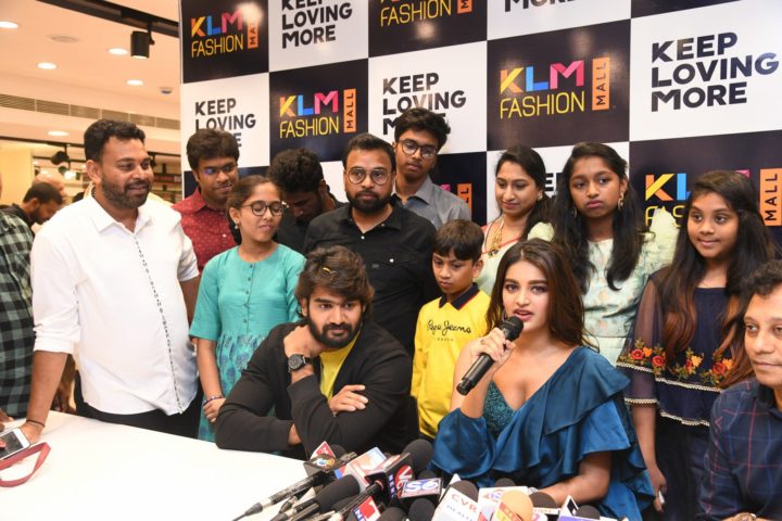 Nidhhi Agerwal hot stills at KLM Shopping Mall launch