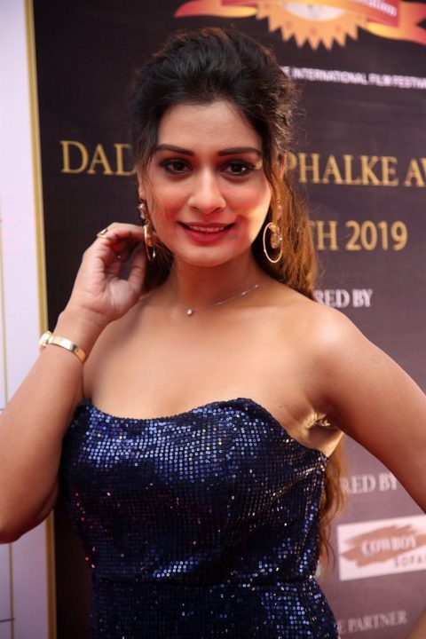 Payal Rajput at Dadasaheb Phalke Awards South 2019
