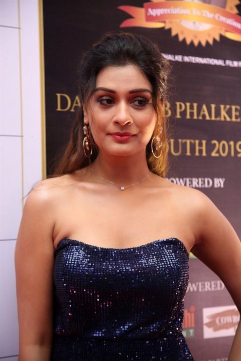 Payal Rajput at Dadasaheb Phalke Awards South 2019