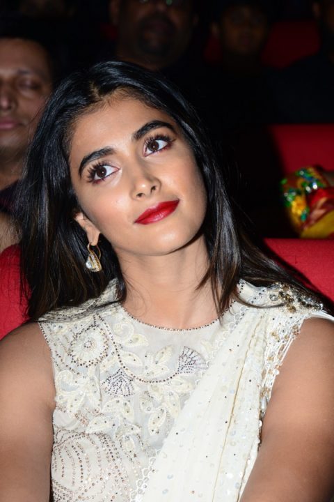 Pooja Hegde at Valmiki Pre-Release