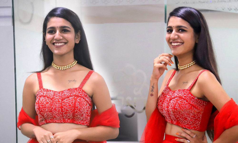 Priya Prakash Varrier at Finals movie Audio Launch