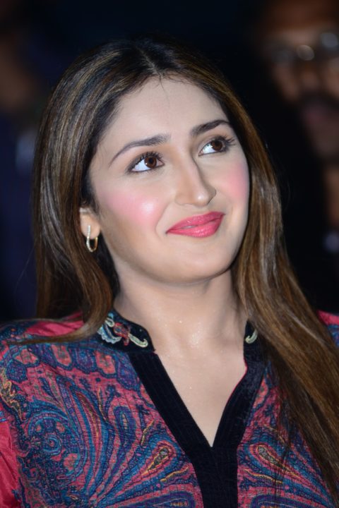 Sayyeshaa Saigal at Bandobast Movie Pre Release