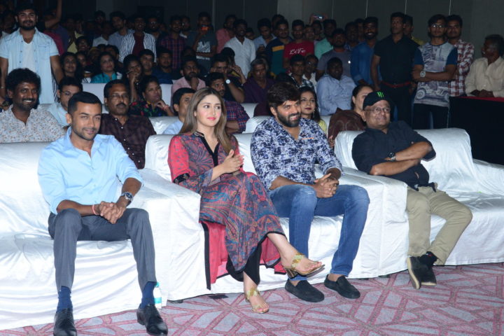 Sayyeshaa Saigal at Bandobast Movie Pre Release