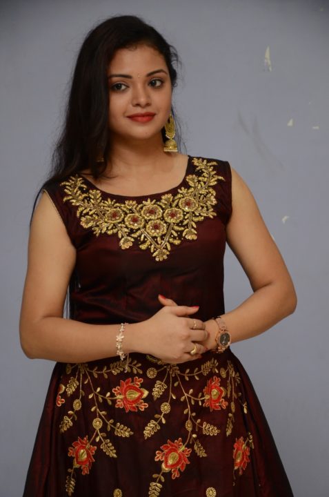 Actress Supraja stills at Telugu movie Dubsmash Trailer Launch