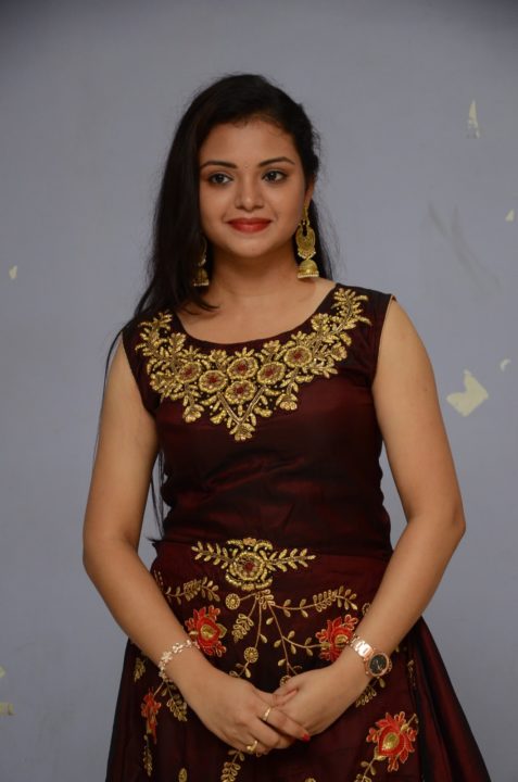 Actress Supraja stills at Telugu movie Dubsmash Trailer Launch