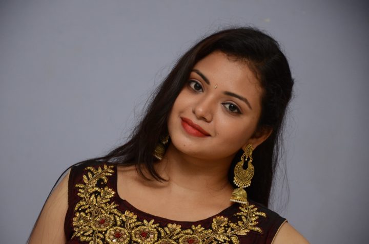 Actress Supraja stills at Telugu movie Dubsmash Trailer Launch