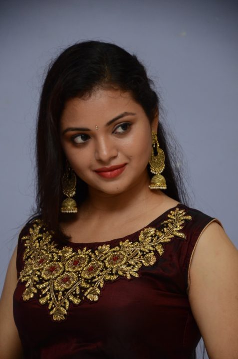 Actress Supraja stills at Telugu movie Dubsmash Trailer Launch