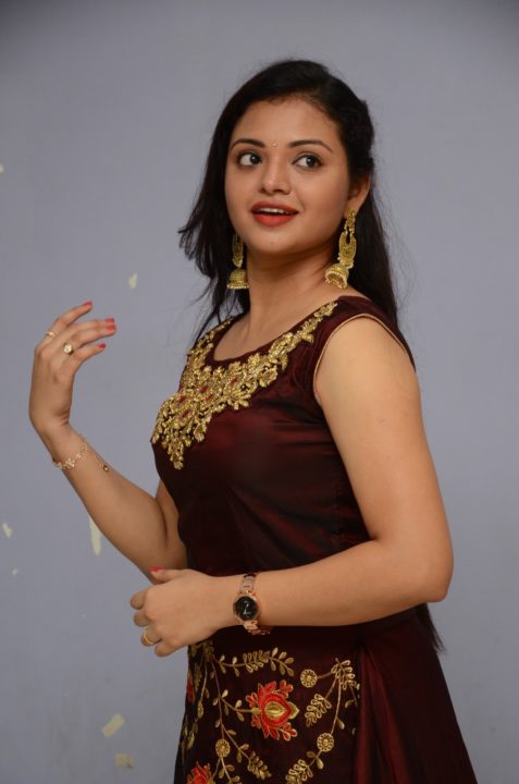 Actress Supraja stills at Telugu movie Dubsmash Trailer Launch