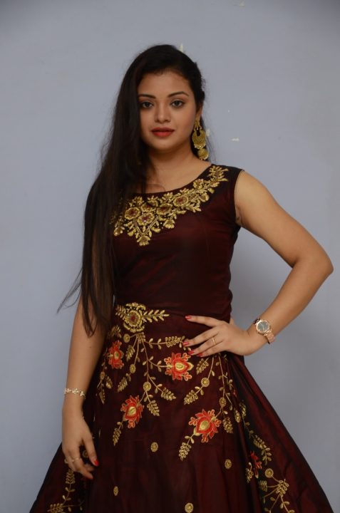 Actress Supraja stills at Telugu movie Dubsmash Trailer Launch