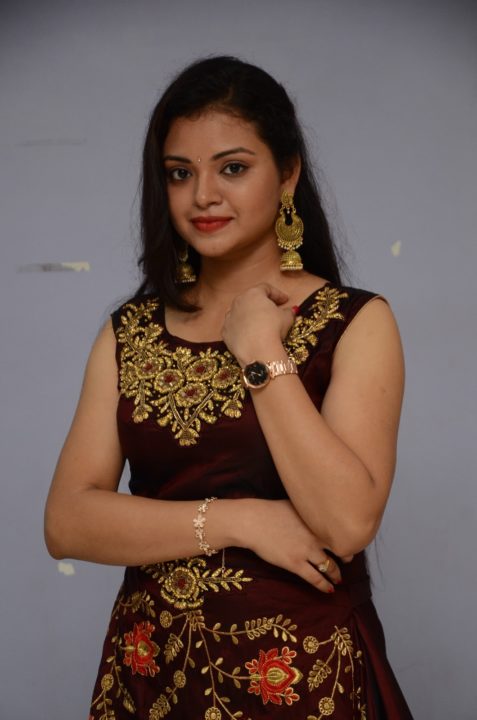 Actress Supraja stills at Telugu movie Dubsmash Trailer Launch