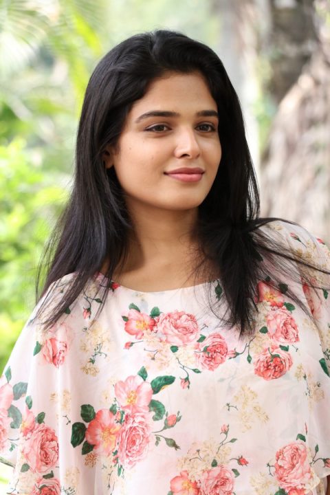 Harshitha Chowdary at Tholu Bommalata press meet