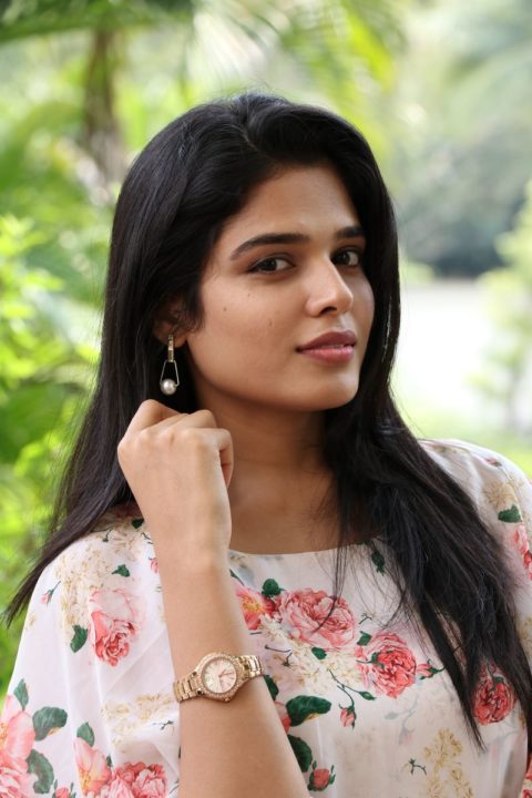 Harshitha Chowdary at Tholu Bommalata press meet