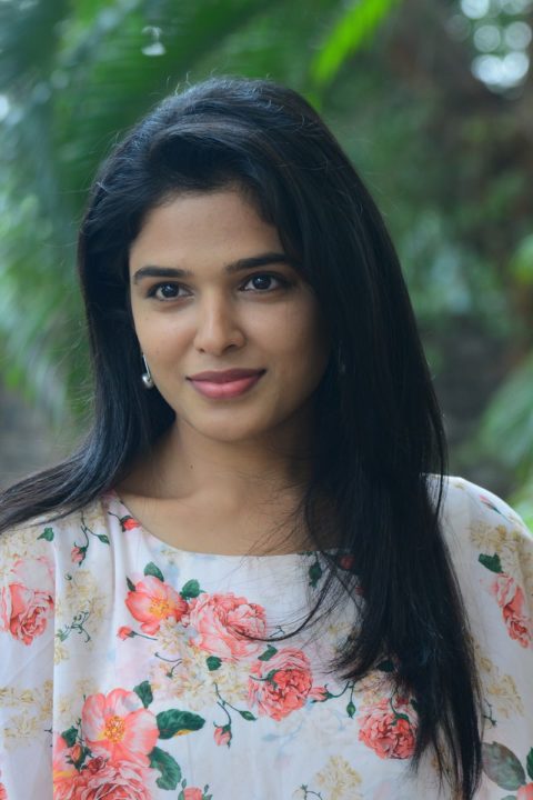 Harshitha Chowdary at Tholu Bommalata press meet