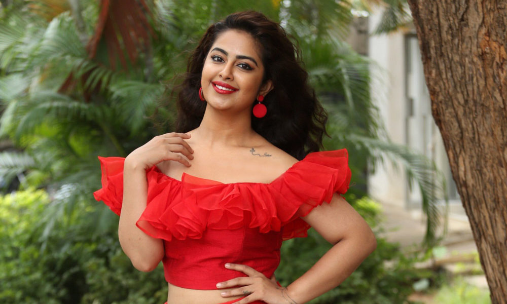 Avika Gor stills at Raju Gari Gadhi 3 Pre-Release Event
