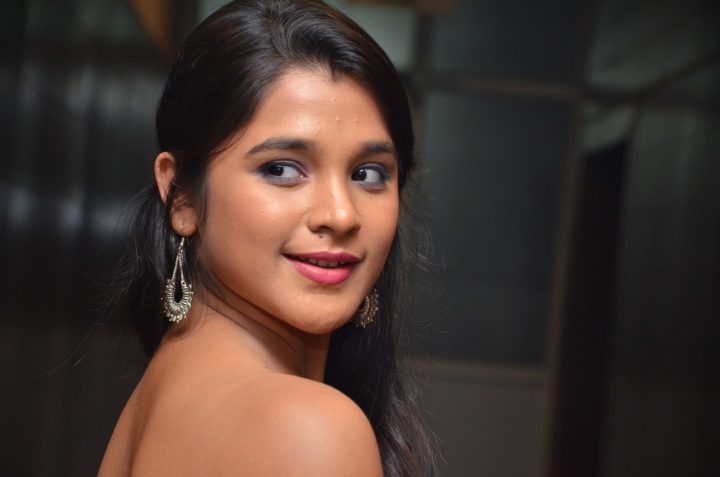 Elsa Ghosh at Krishna Rao Supermarket movie Pre-Release