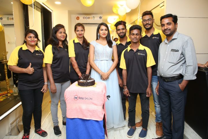 Actress Himaja Inaugurates BeYou Salon at Suchitra